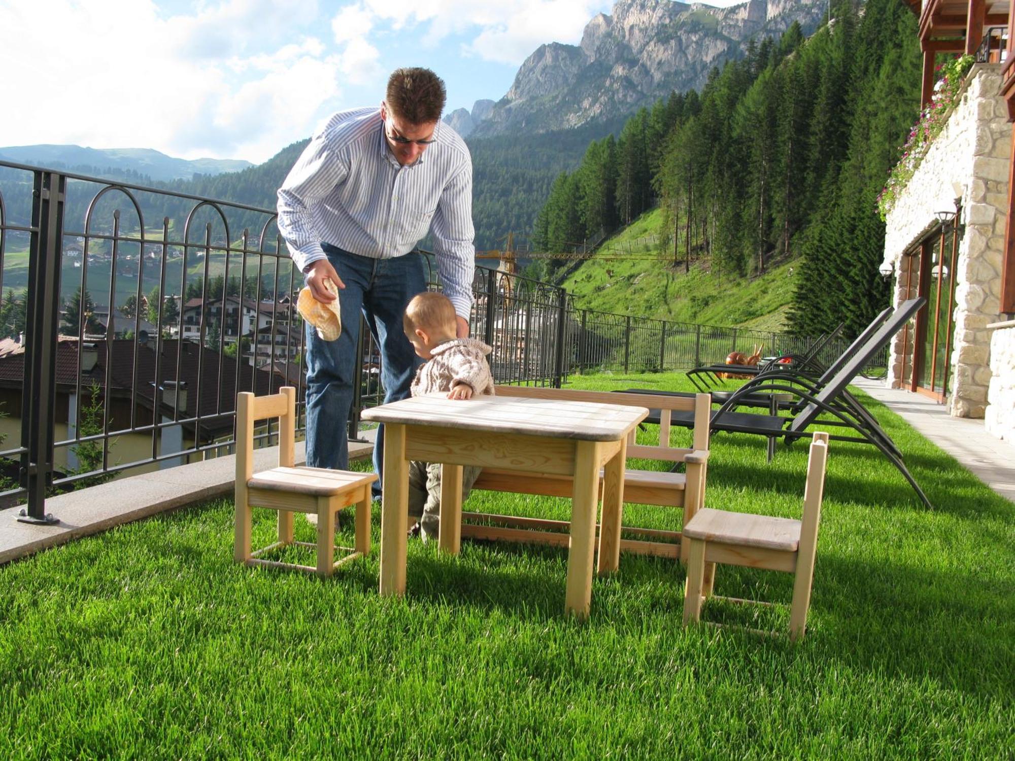 Garni La Tambra Hotell Selva di Val Gardena Eksteriør bilde